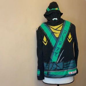 H&M Boys Ninjago long sleeve black tee